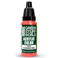 Green Stuff World Acrylic Color Paint - CARNAGE RED 17ml