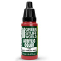 Green Stuff World Acrylic Color Paint - CUTTHROAT RED 17ml
