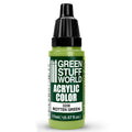 Green Stuff World Acrylic Color Paint - ROTTEN GREEN 17ml