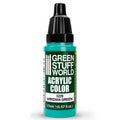 Green Stuff World Acrylic Color Paint - VIRIDIAN GREEN 17ml