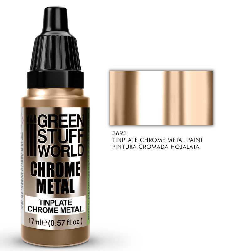 Green Stuff World - Chrome Paint - TINPLATE 17ml