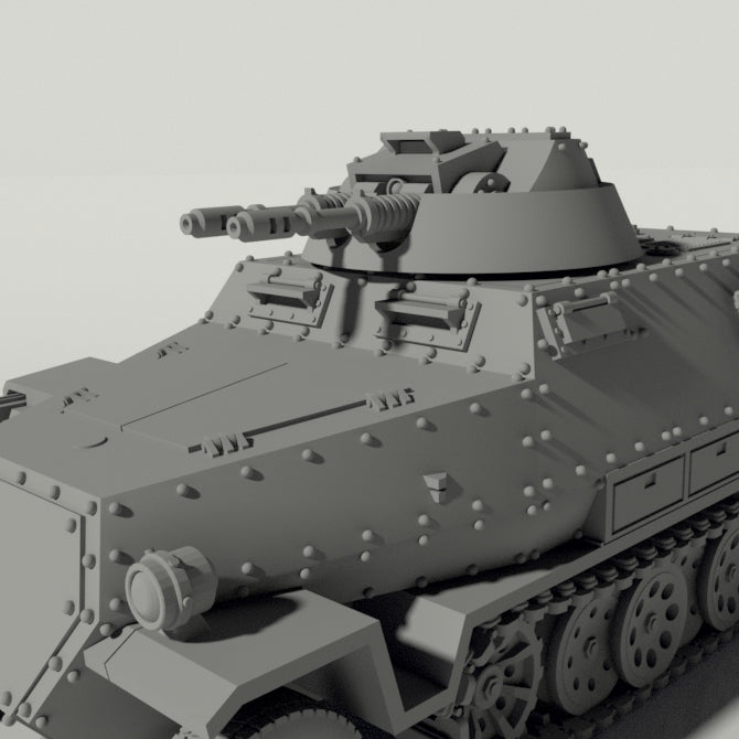 Grim Anti-Aircraft Turret Upgrade (for Panzer IV and 251)