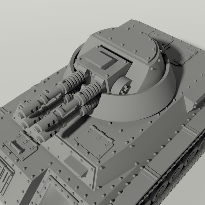 Grim Anti-Aircraft Turret Upgrade (for Panzer IV and 251)