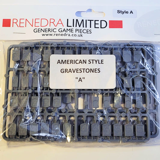 Renedra 1:56 (28mm) American gravestones A