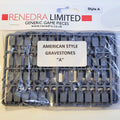 Renedra American gravestones A