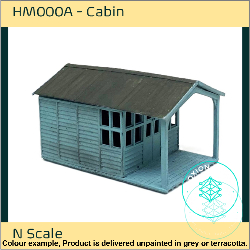 HM000A – Cabin/Garden Shed N Scale
