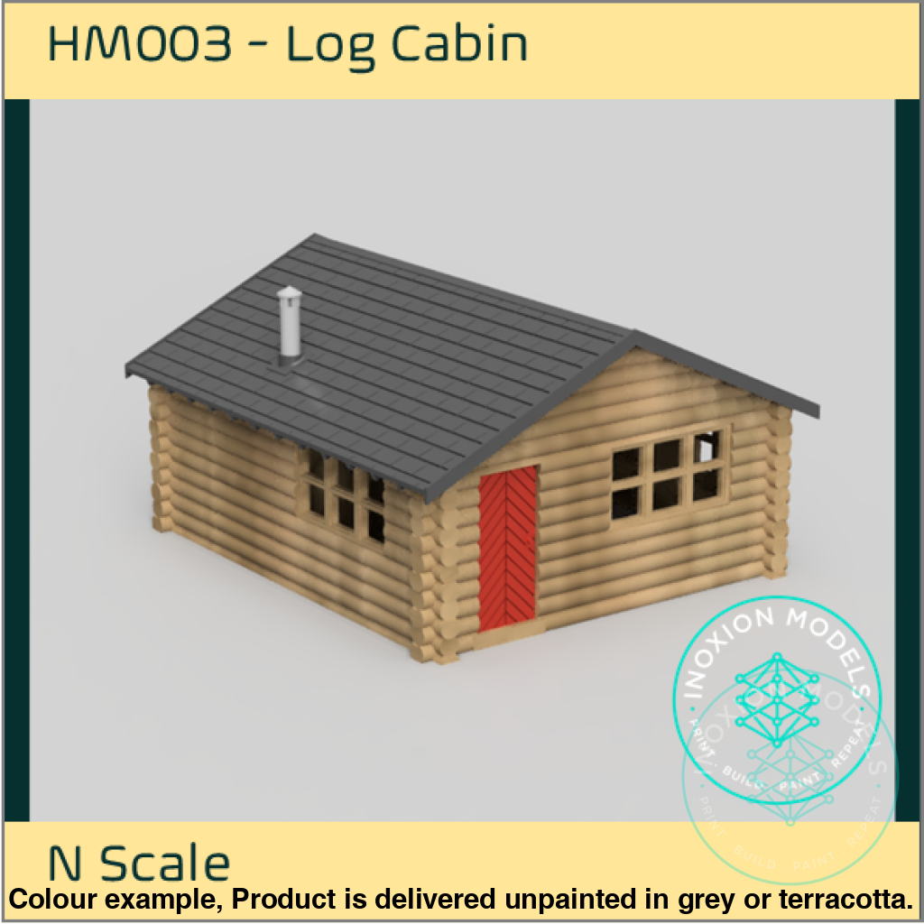 HM003 – Log Cabin N Scale