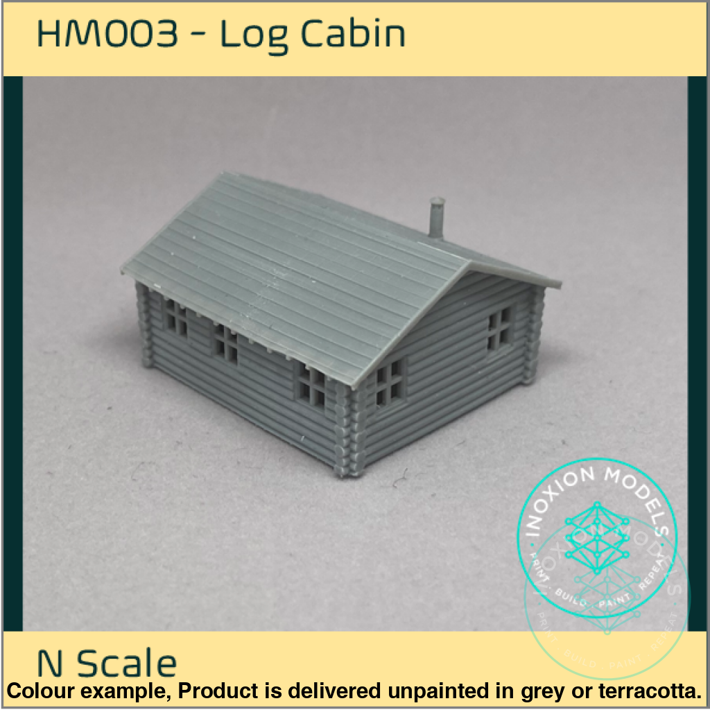 HM003 – Log Cabin N Scale