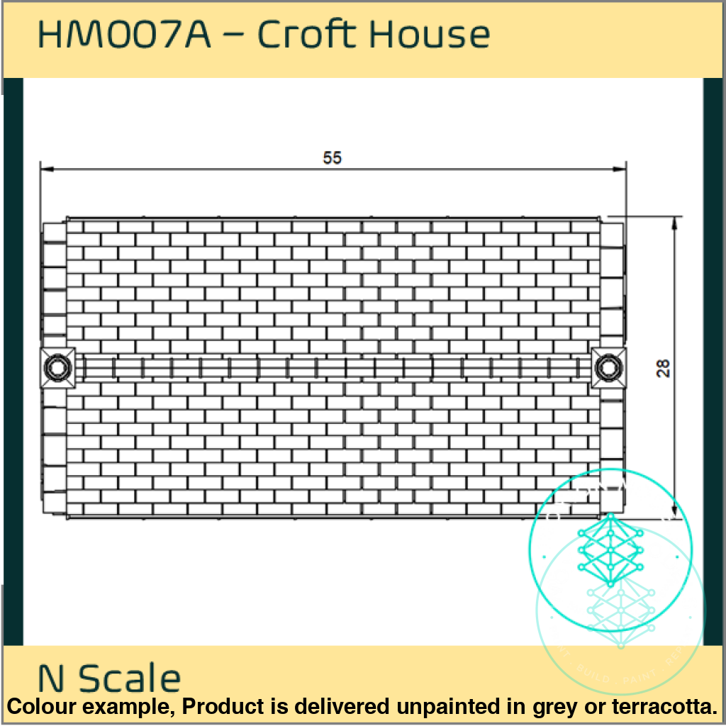 HM007A – Croft House N/Z Scale
