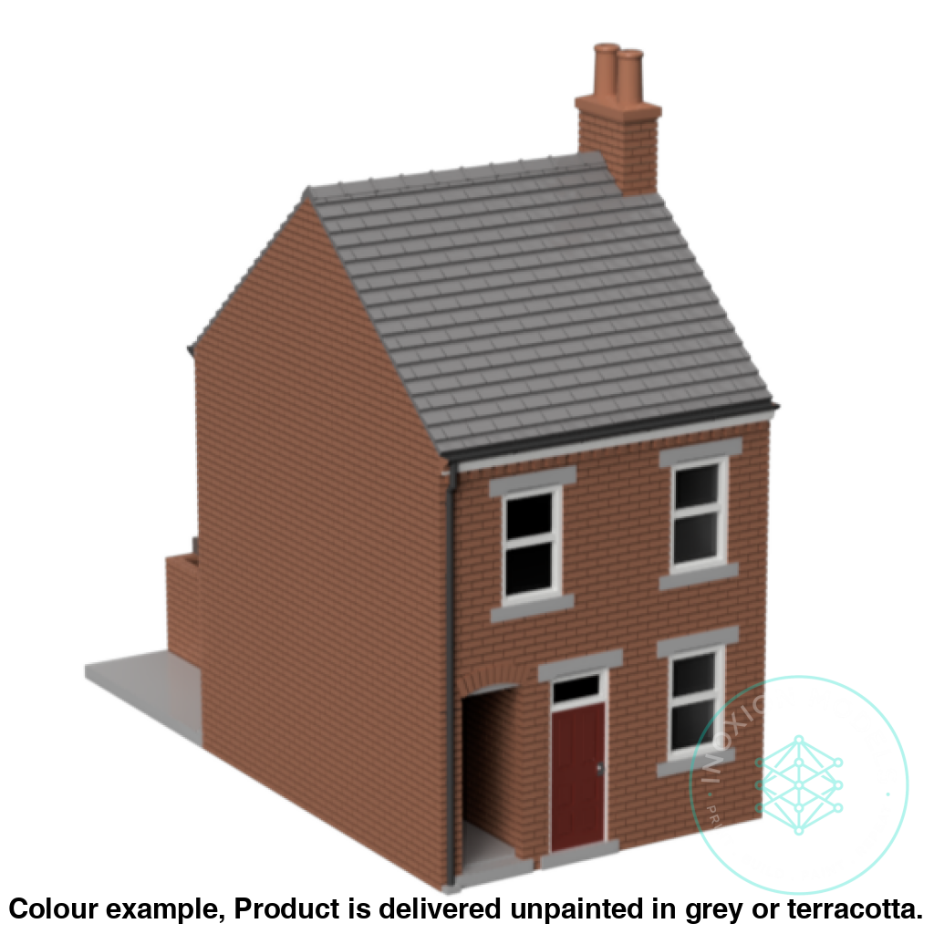 HM008A  – Terraced House w Close N Scale