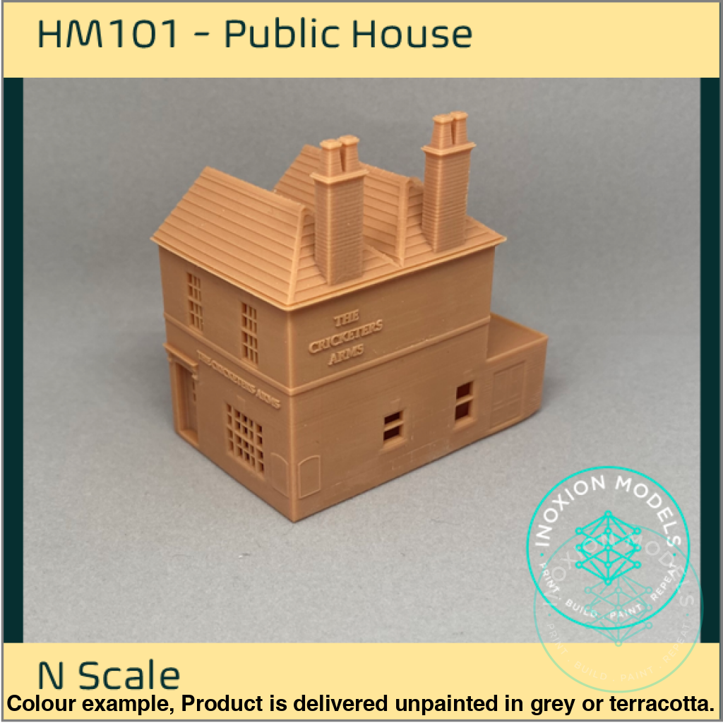 HM101 – Pub/Hotel N Scale