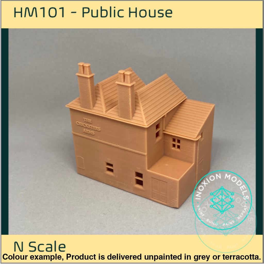 HM101 – Pub/Hotel N Scale