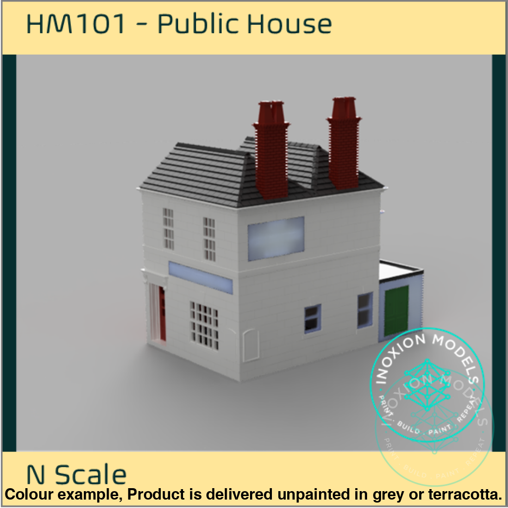 HM101 – Pub/Hotel N Scale