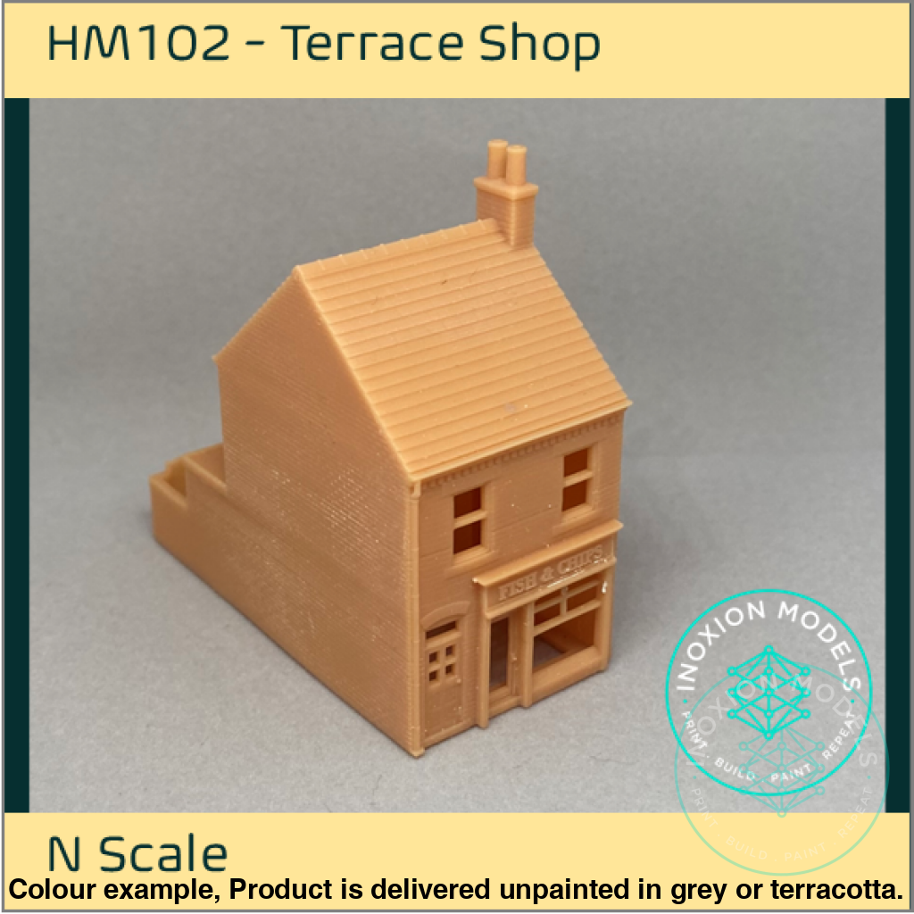 HM102A – Terrace Shop N Scale