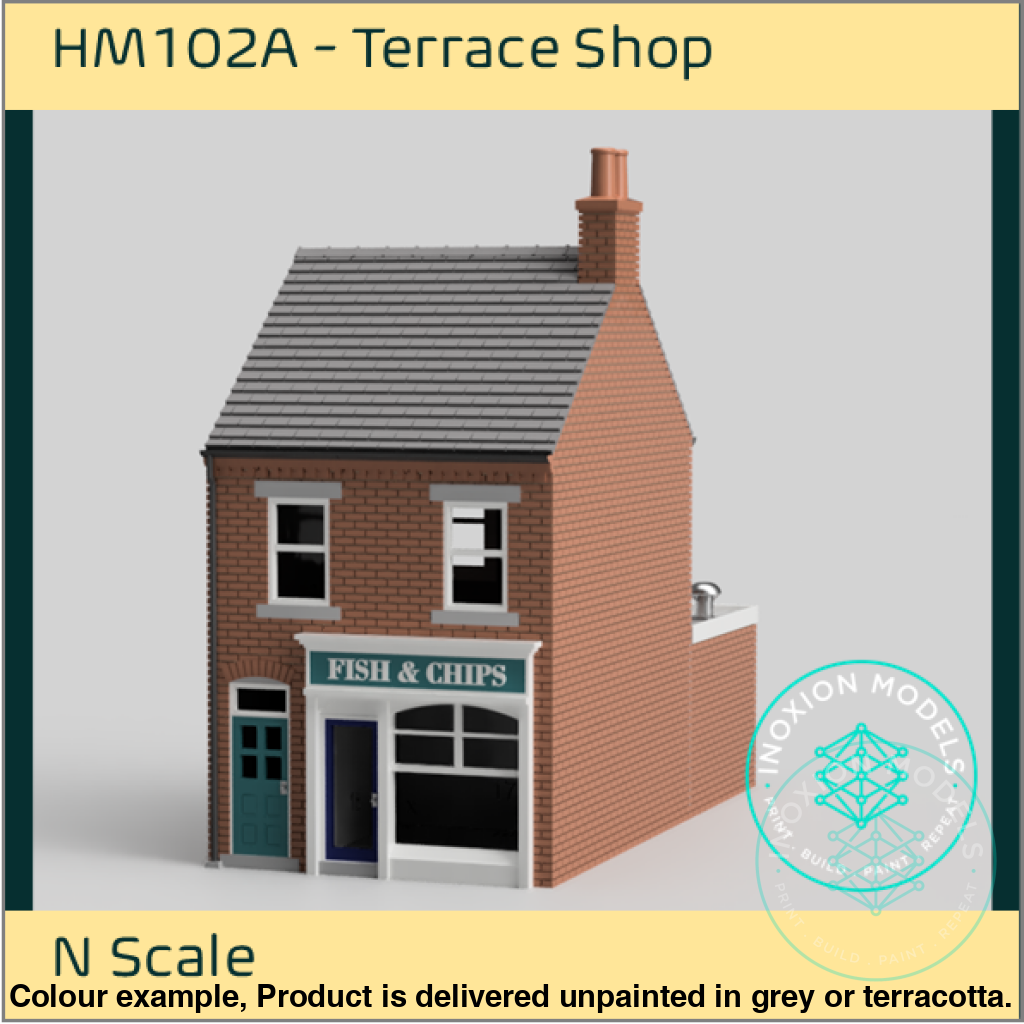 HM102A – Terrace Shop N Scale