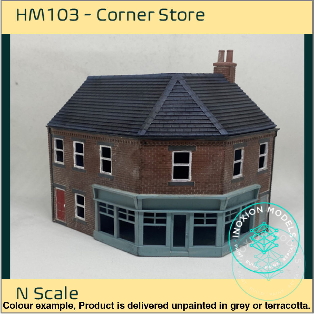 HM103 – Corner Store N Scale