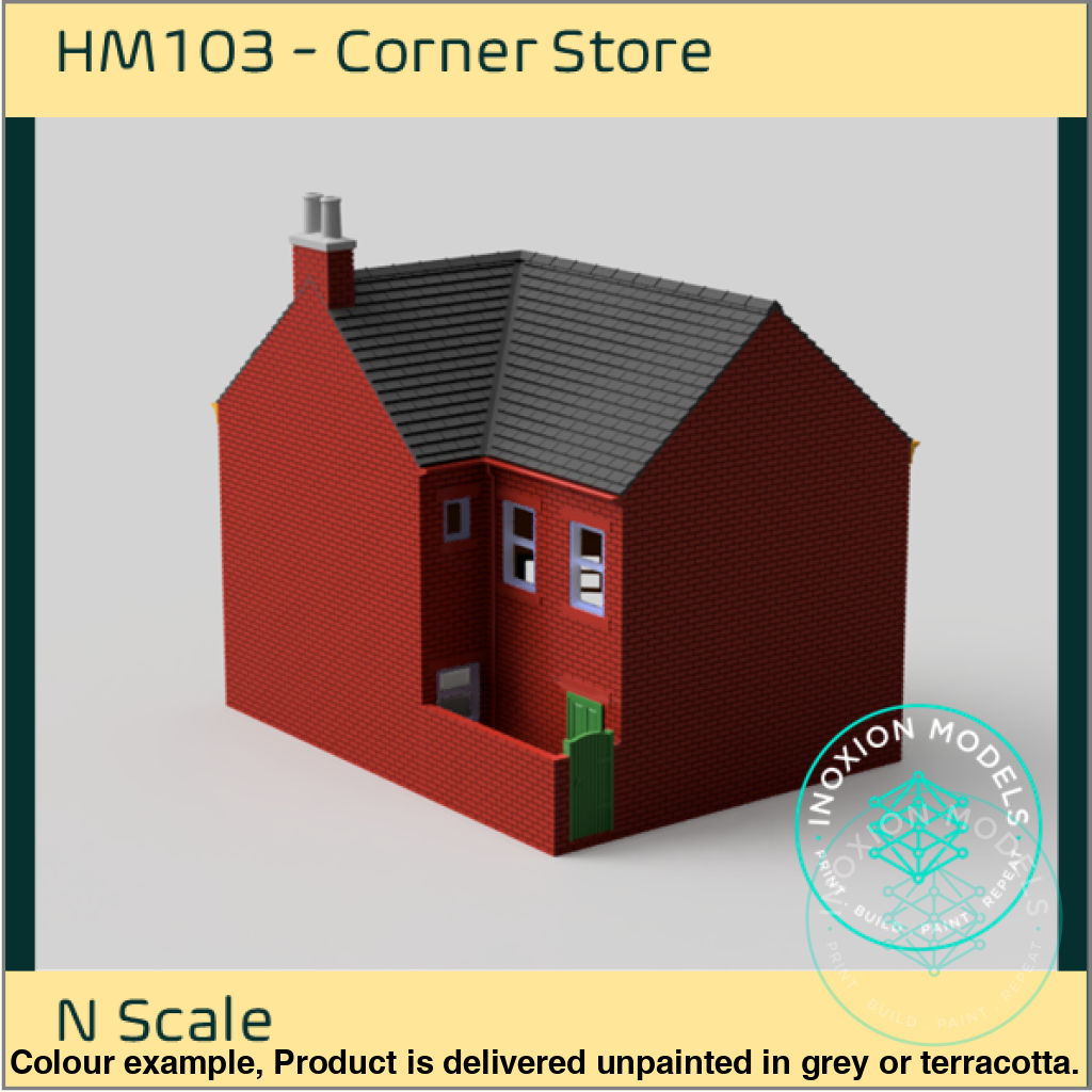 HM103 – Corner Store N Scale