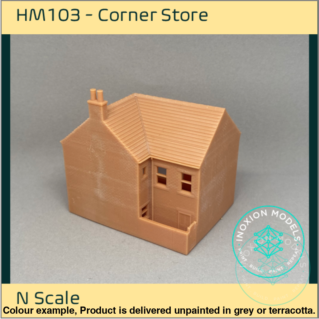 HM103 – Corner Store N Scale
