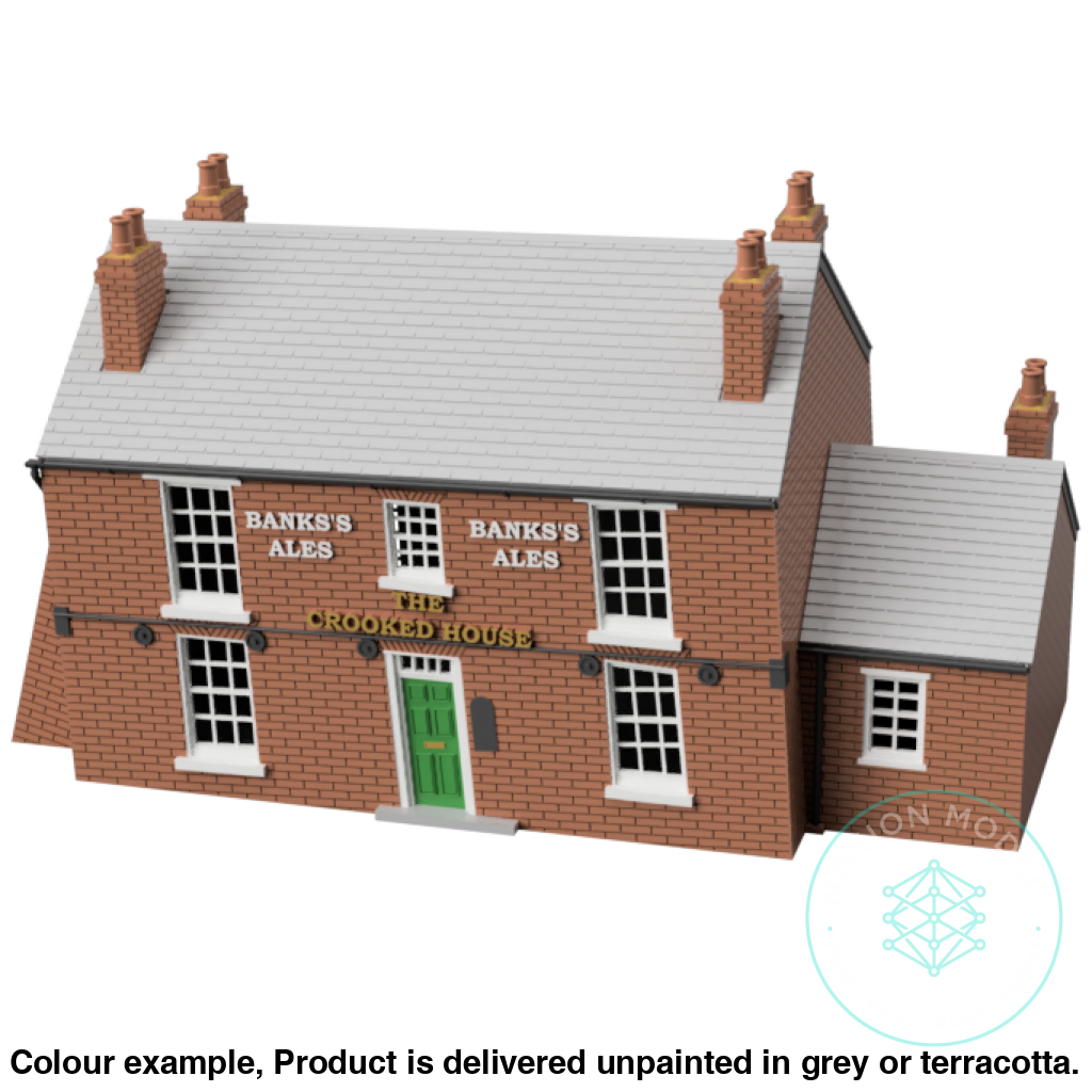 HM104 – The Crooked House Pub N Scale