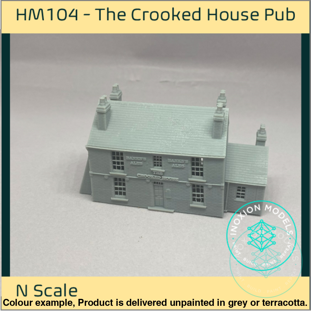 HM104 – The Crooked House Pub N Scale