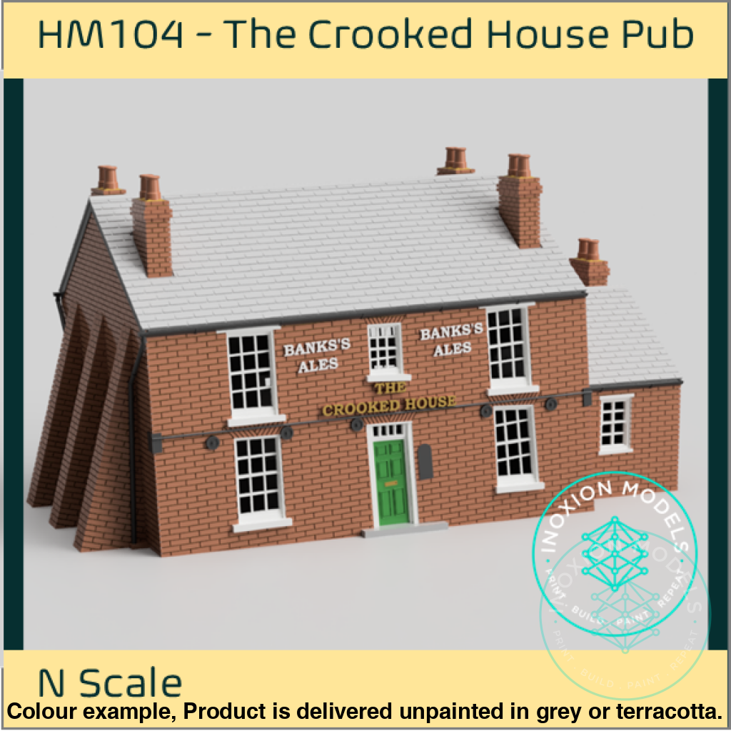 HM104 – The Crooked House Pub N Scale