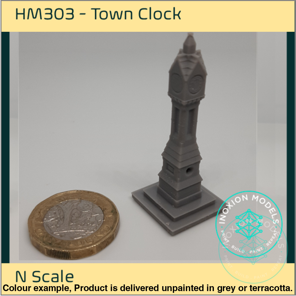 HM303 – Town Clock N Scale