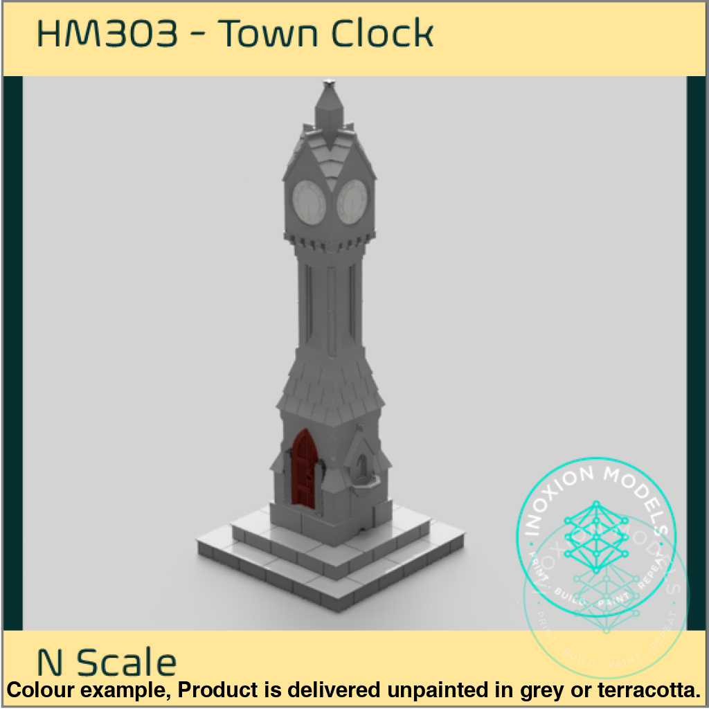 HM303 – Town Clock N Scale