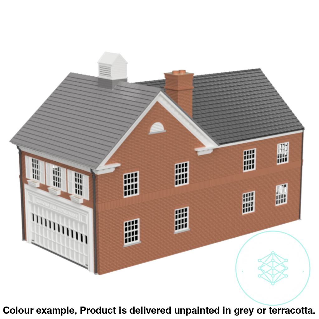 HM304 – Fire Station N Scale