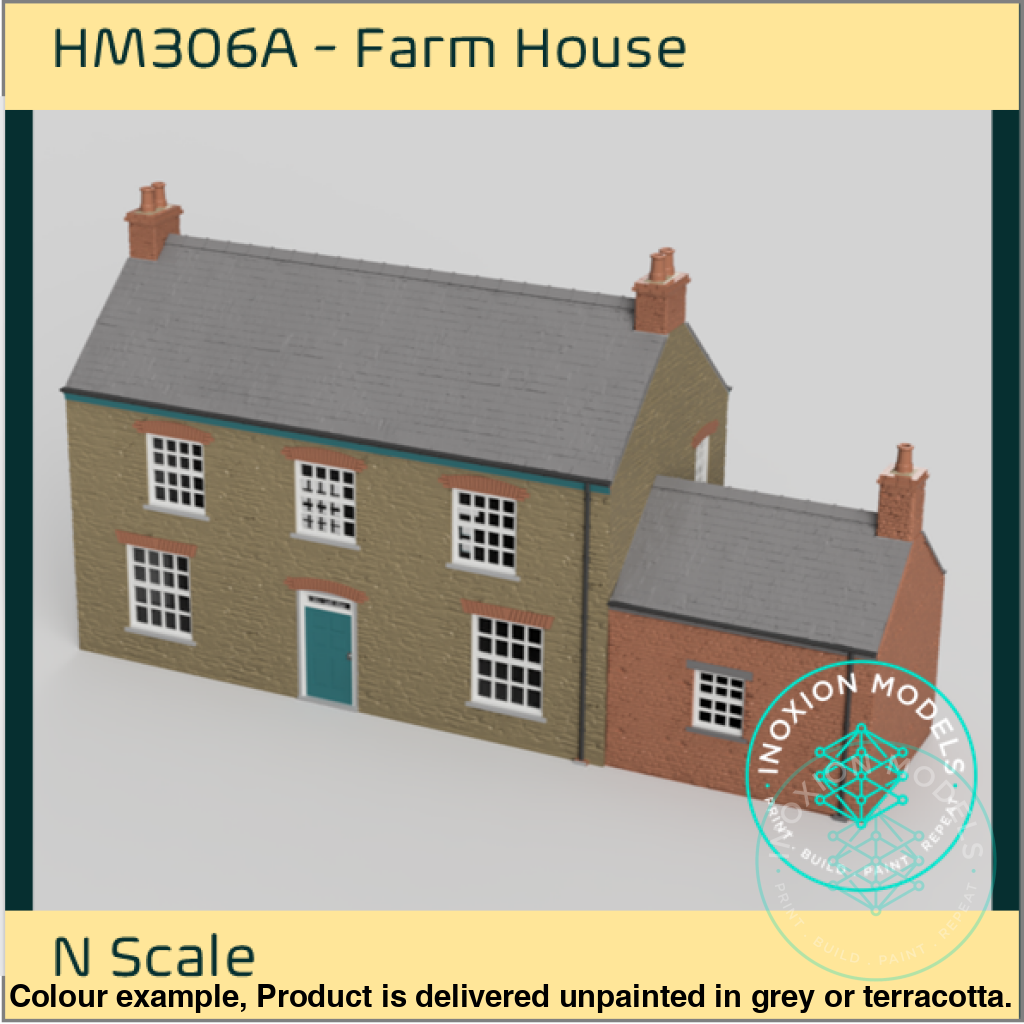 HM306A – Farm House N Scale