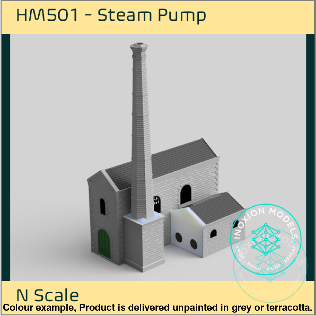 HM501 – Steam Pump House N Scale