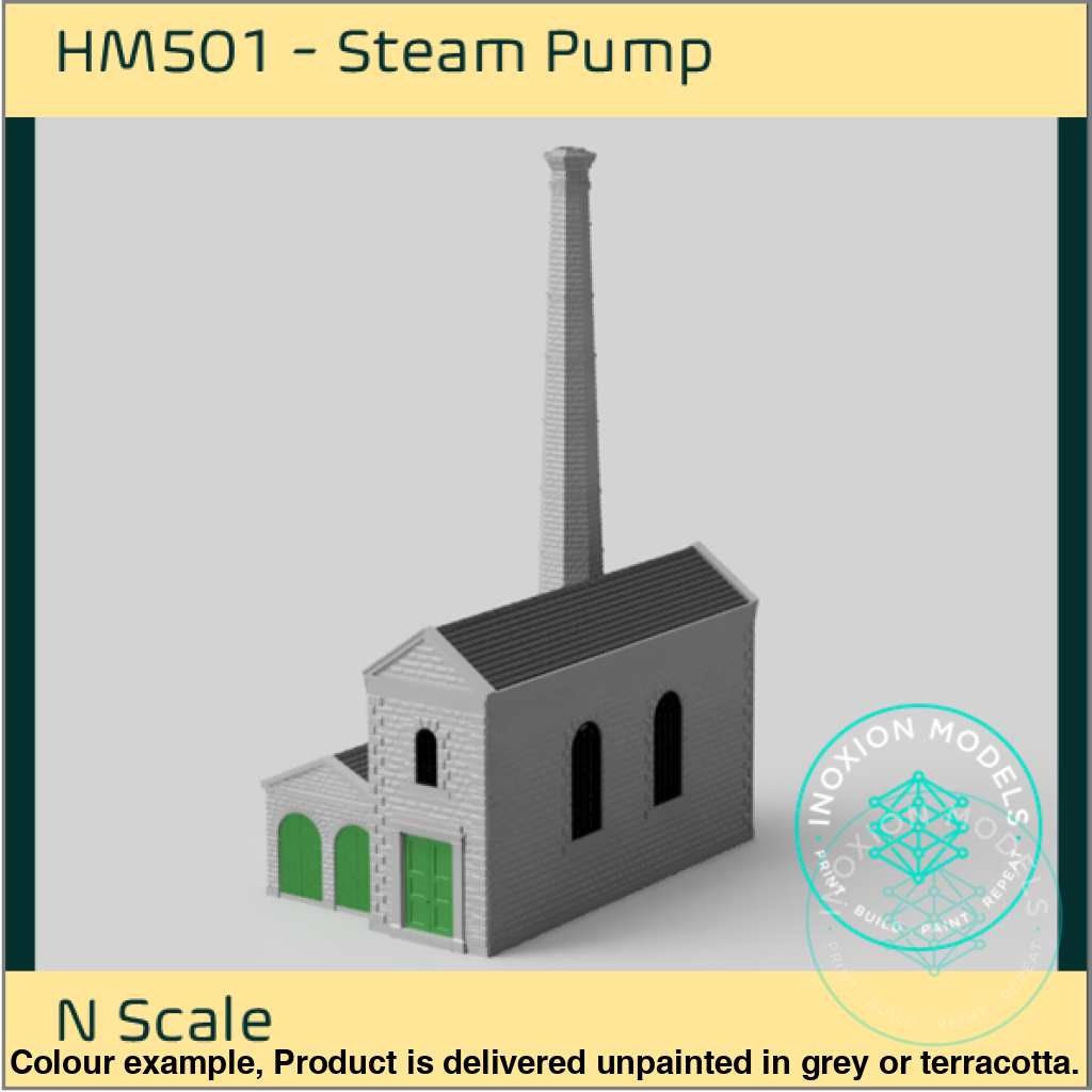 HM501 – Steam Pump House N Scale