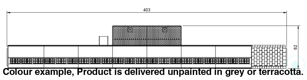 HM800A – Station Building N Scale