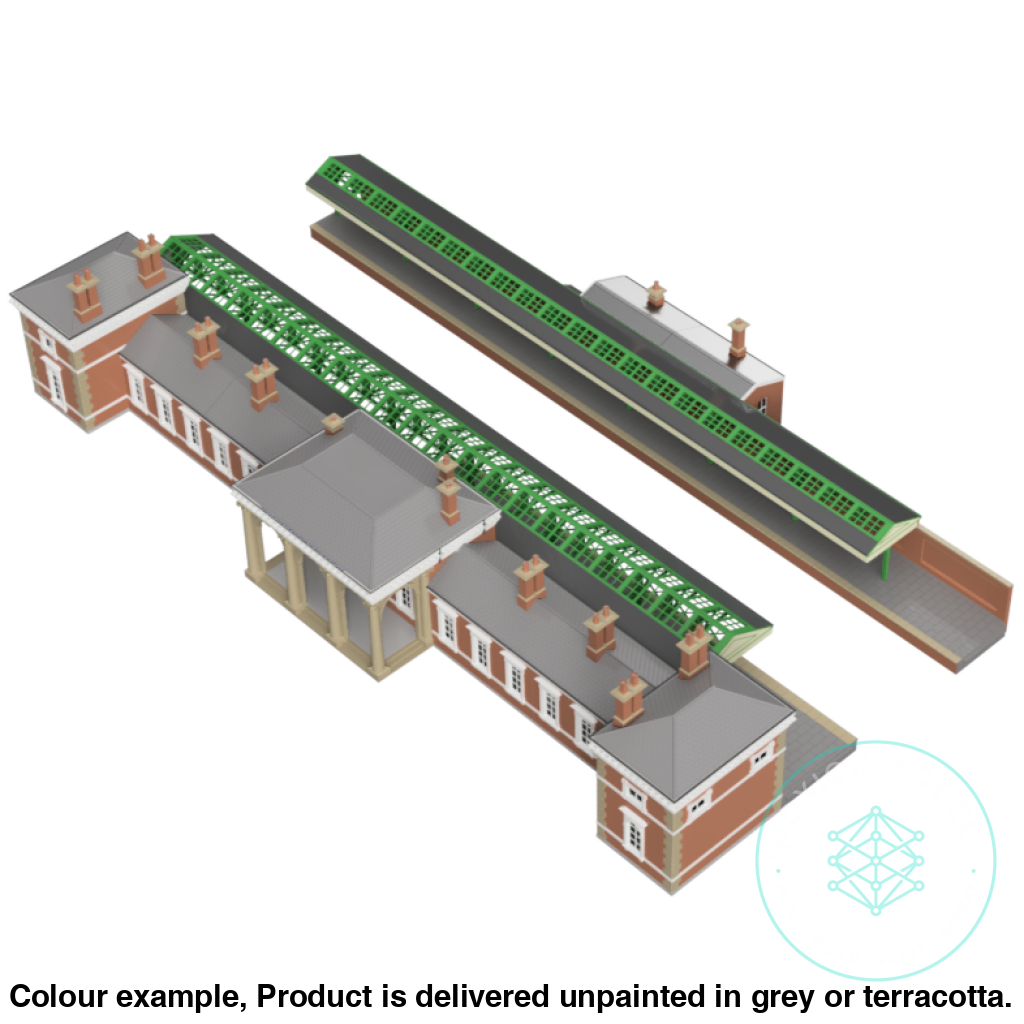 HM800A – Station Building N Scale