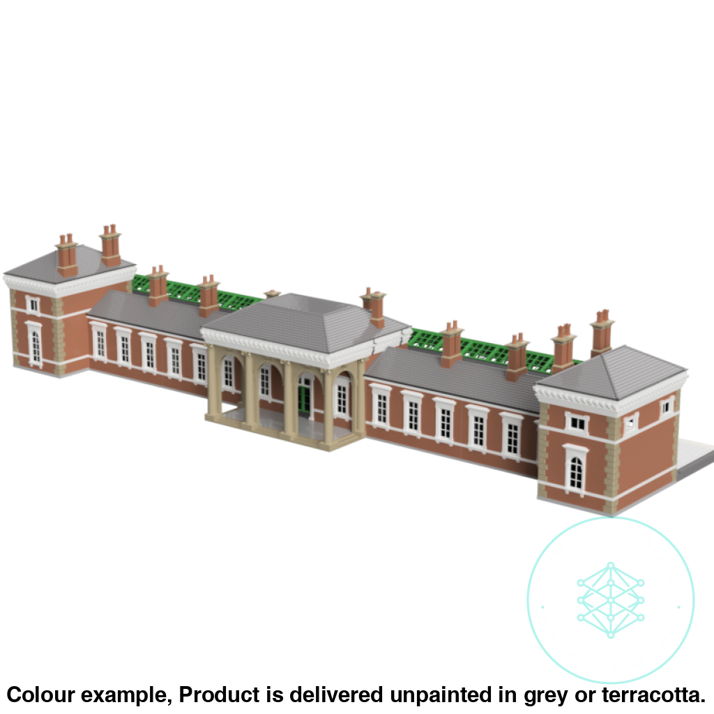 HM800B – Station Building Platform 1 N Scale