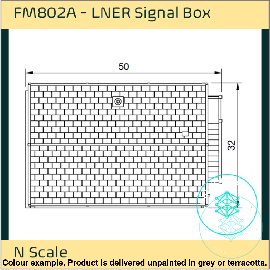 HM802A – LNER Signal Box N Scale