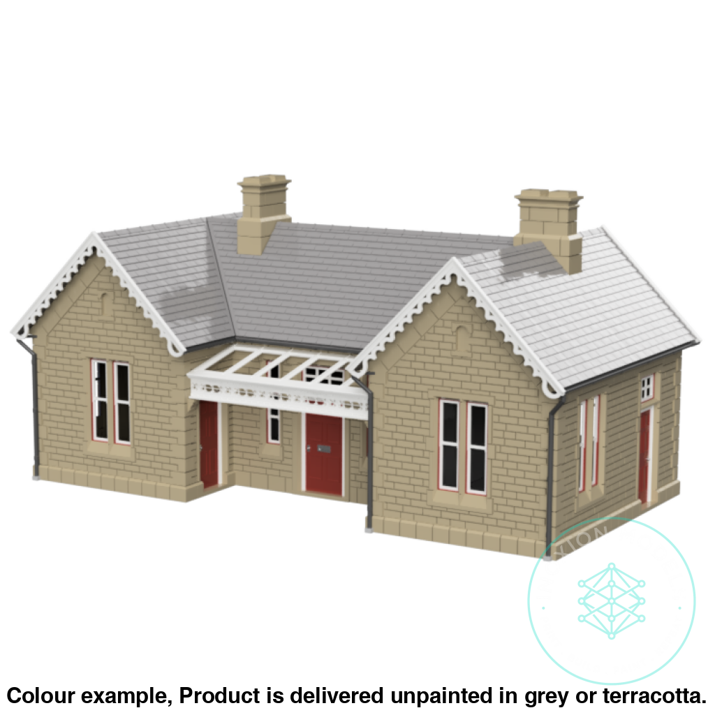 HM805A – LMS Station Building N Scale