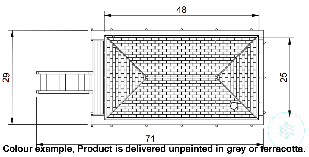 HM809B – LMS Signal Box N Scale