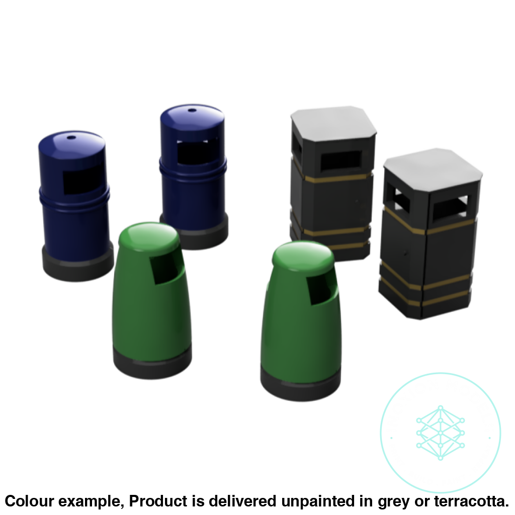 HO102A – Park Bins N Scale