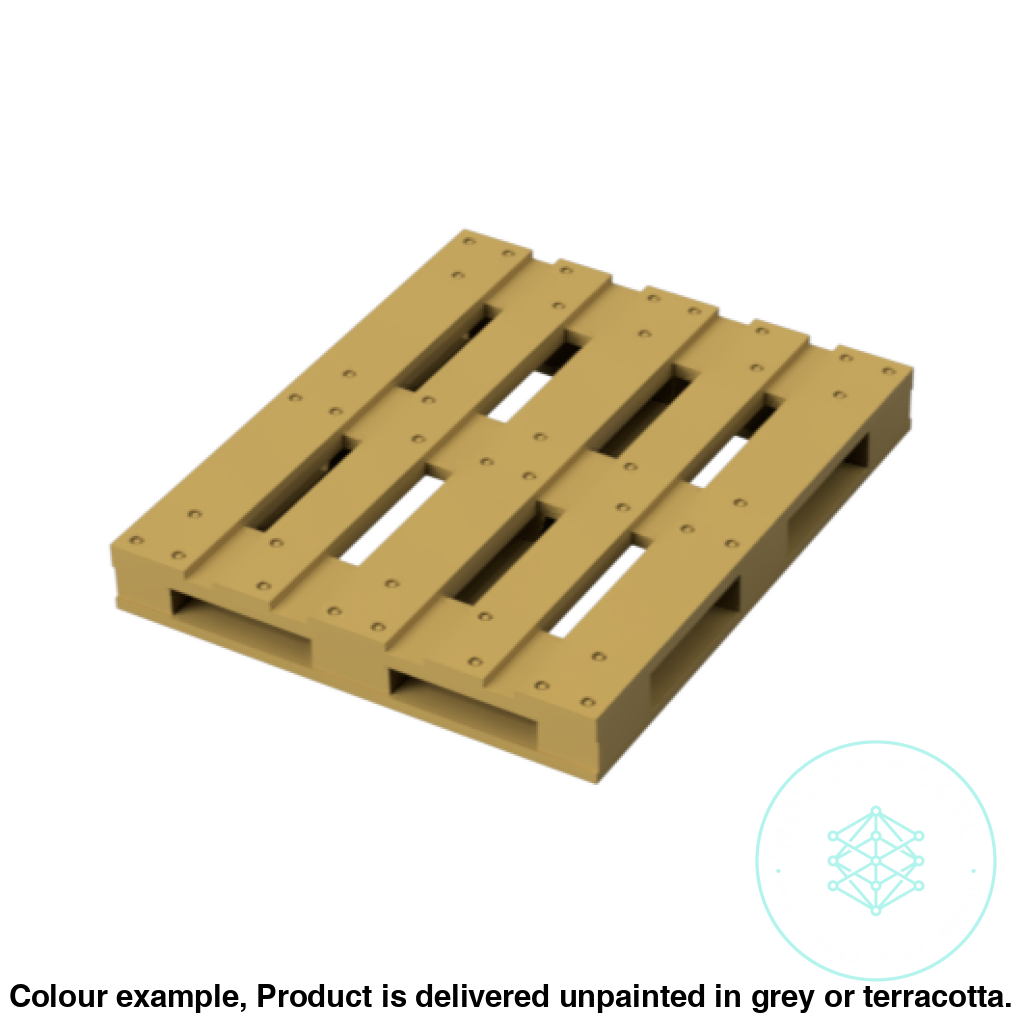 HO200B – 10x Industrial Pallets N Scale