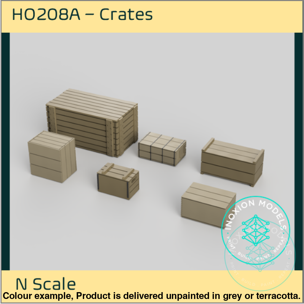 HO208A – Crates N Scale