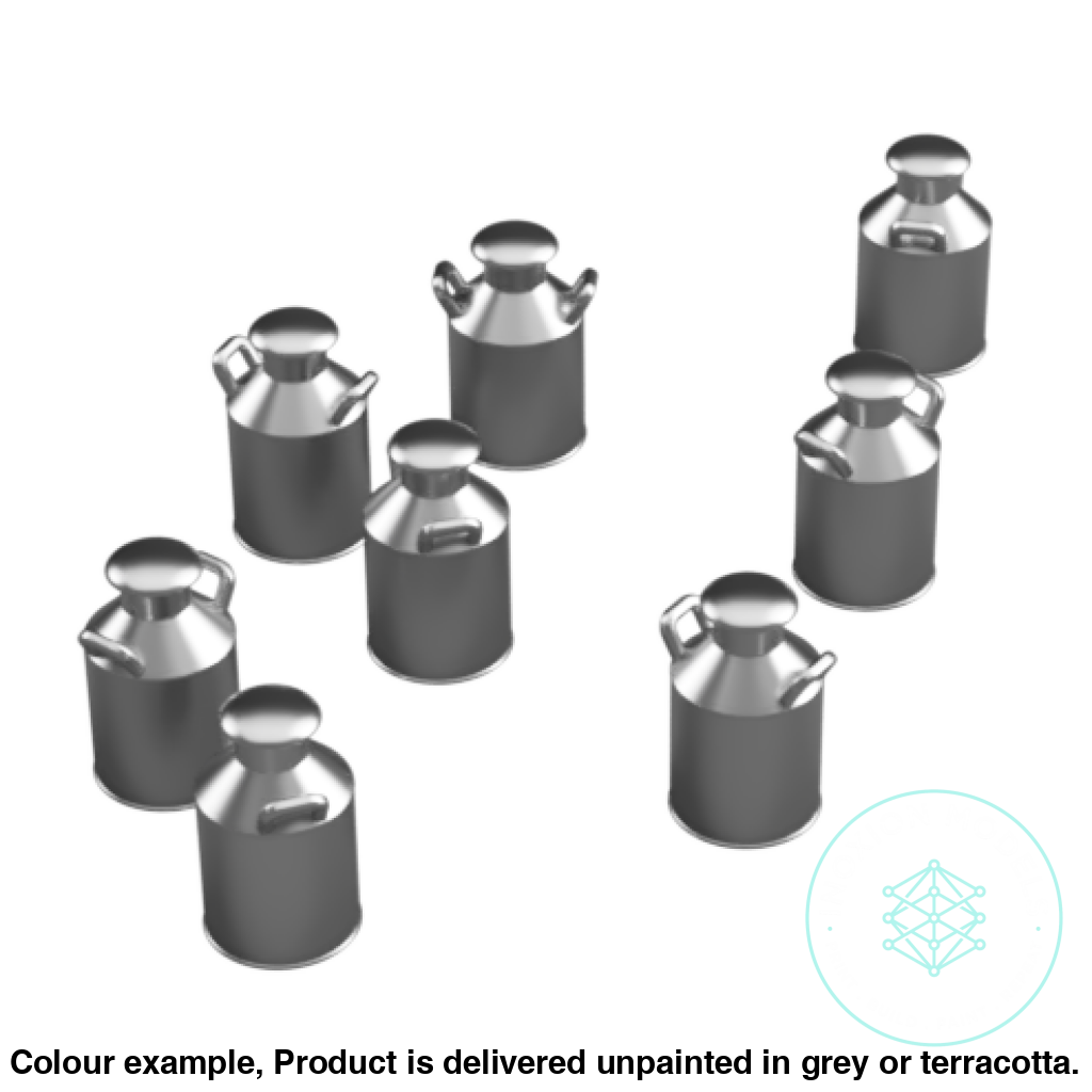 HO301B – Small Milk Churns N Scale