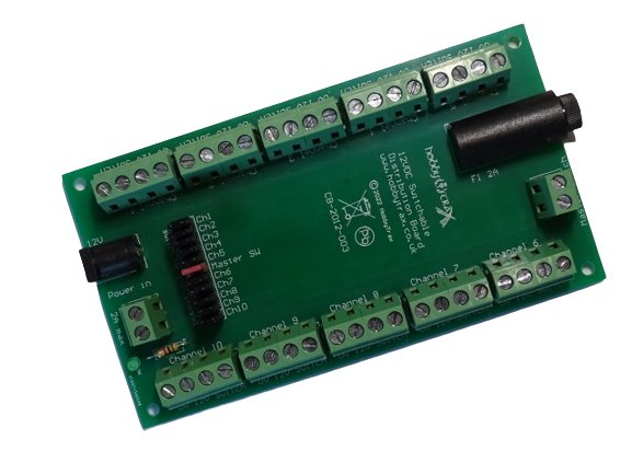 12V switchable power distribution board Mk 2