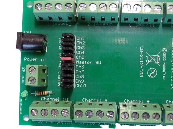 12V switchable power distribution board Mk 2