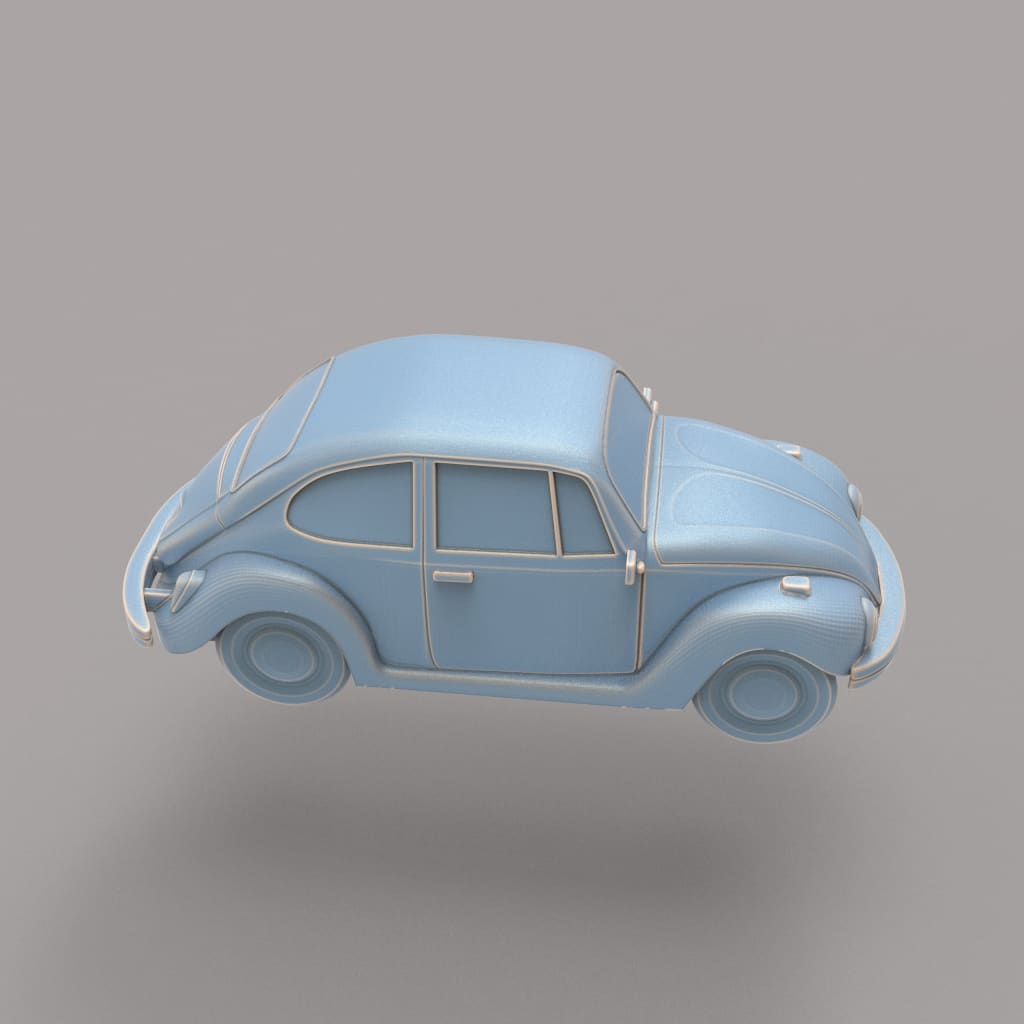 Iconic Cars of The 80's - Beetle