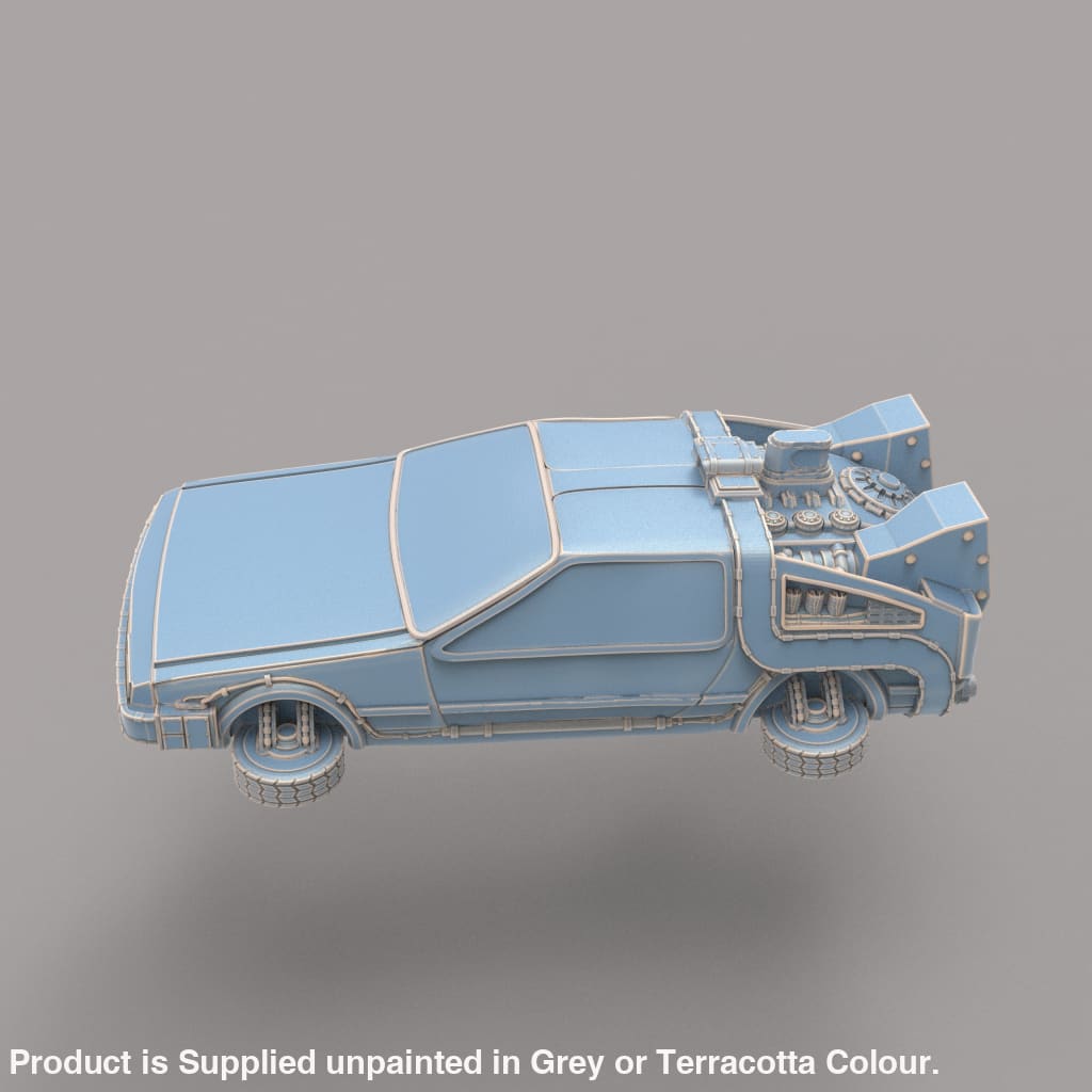 Iconic Cars of The 80's - Delorean - Flying