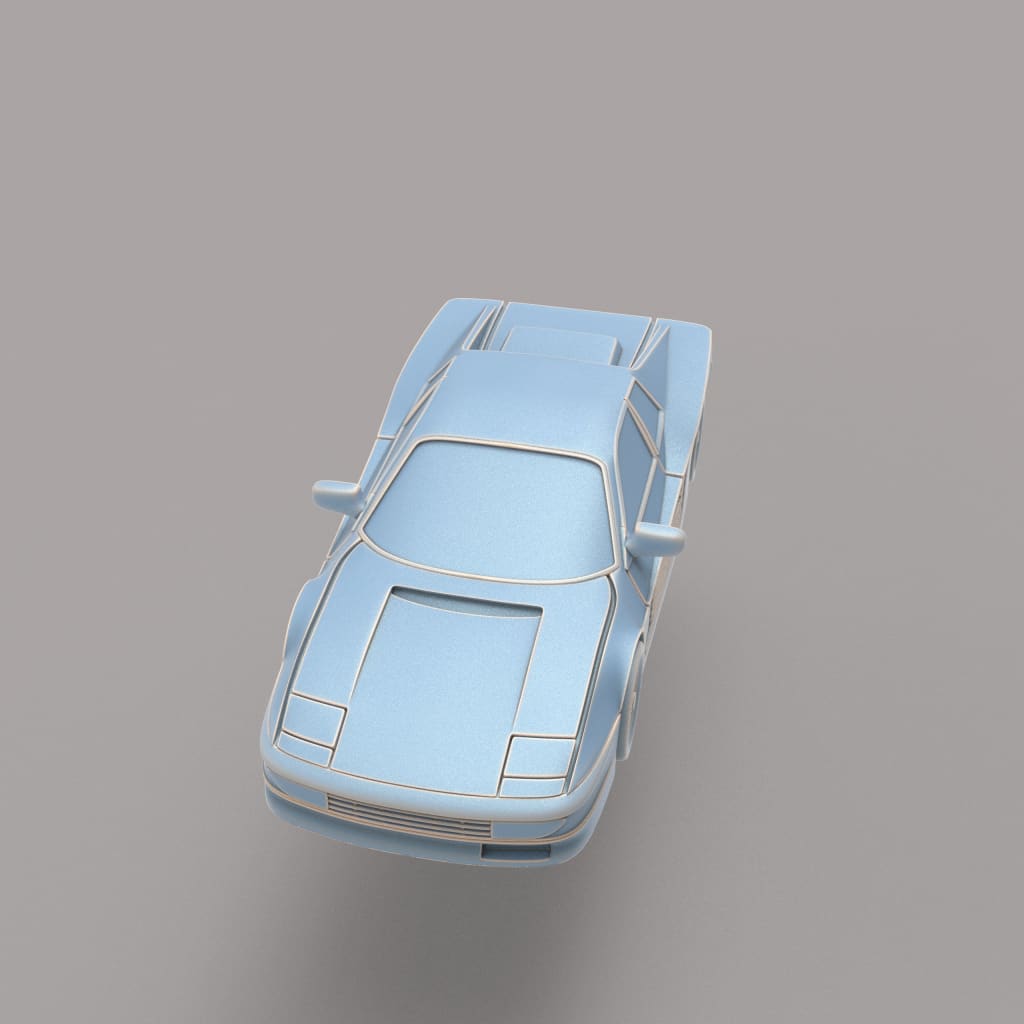 Iconic Cars of The 80's - Ferrari Testarosa