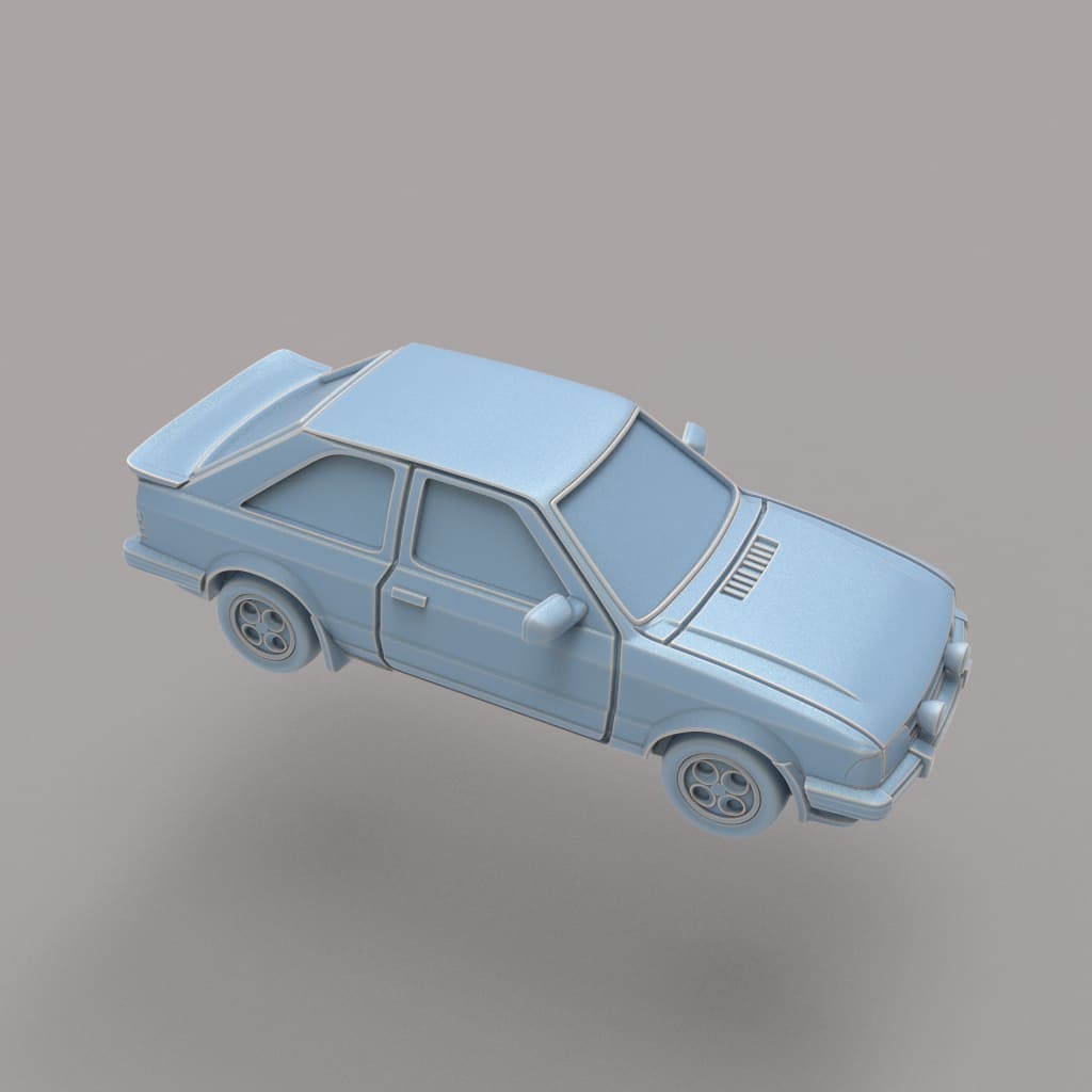 Iconic Cars of The 80's - Ford Escort XR3