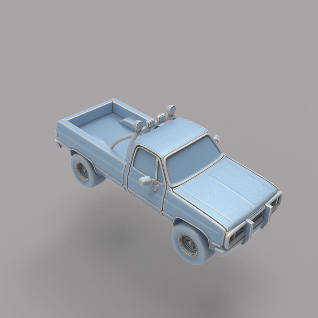 Iconic Cars of The 80's - GMC Sierra