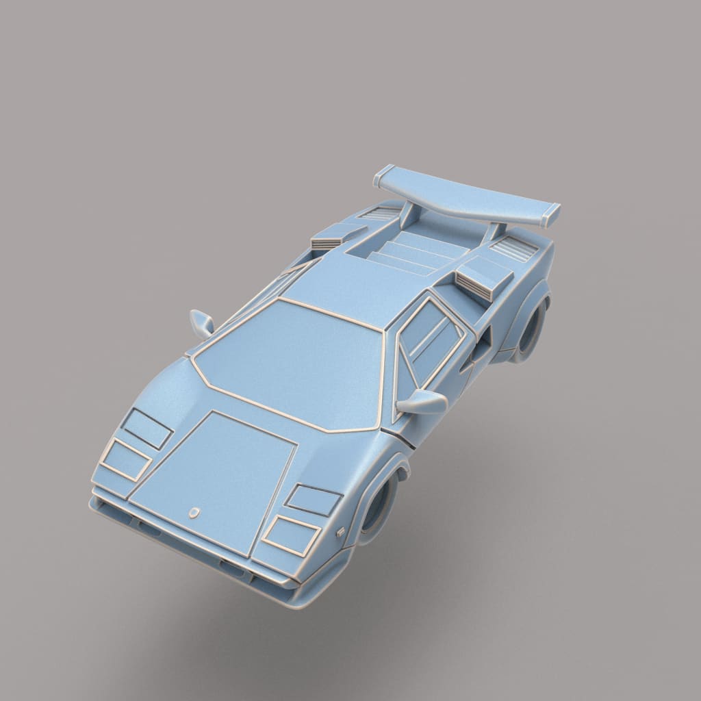 Iconic Cars of The 80's - Lambo Countach