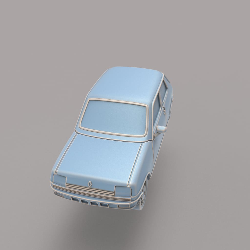 Iconic Cars of The 80's - Renault 5